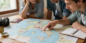 carte géographique de l italie
