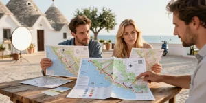 carte touristique pouilles